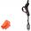 JJC Pasek nadgarstkowy / Grip JJC HS-ML1M Czerwony do bezlusterkowców 13356406 6950291513410