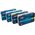 EasyCare Zarys easyCARE - Rękawiczki diagnostyczne, nitrylowe, bezpudrowe, niebieskie - XL 13405234 5907996823024