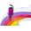 Bestway Dmuchane Koło Do Pływania 107 cm Tęczowe Bestway 43647 13405252 6941607331729