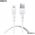 Kabel USB Remax KABEL REMAX LEYA SERIES RC-C093 2.4A USB/LIGHTNING 1M WHITE 13435505 6954851210801