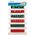Craft with Fun OZDOBA BN TASMA 6MIX 6M/1CM PBH CF 12/288 13441221 5904335884067