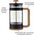 Klausberg ZAPARZACZ DO KAWY/HERBATY 0,35L FRENCH PRESS KLAUSBERG KB-7679 13452348 5908287276796