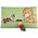 NICI NICI 49449 Maskotka poduszka Miś Mielo z rzodkiewką 2D 43x25cm GREEN 13466372 4012390494495