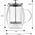 Klausberg ZAPARZACZ DO KAWY/HERBATY 0,60L FRENCH PRESS KLAUSBERG KB-7683 13469005 5908287276833