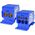 Etipo Blok rozdzielczy 192A (2x4-70mm2/3x2,5-25mm2+4x2,5-16mm2) EDBM-7/N ETI Polam 1102423 niebieski 13476538 3838895747413