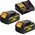 Dewalt DEWALT KLUCZ UDAROWY 1/2" 18V 812Nm 2x5,0Ah 4-BIEGI PIERŚCIEŃ ZABEZPIECZAJĄCY DCF891P2G 13476686 5035048743584