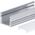 Prescot Prescot B1718+17121_2 Profil LED 2M Mleczna Anodowana Com biały. 13476791 5901885265773