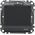 SCHNEIDERE Gniazdo schuko Schneider Sedna Design SDD214023 z przesłonami IP44 czarny antracyt Design & Elements 13477181 3606481482150