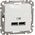 SCHNEIDERE Gniazdo ładowania USB Schneider Sedna Design SDD111401 A+C 2,1A białe Design & Elements 13477182 3606481478368