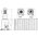 Bahco BAHCO DŹWIGNIK TŁOKOWY HYDRAULICZNY  50T 280 - 450mm 13484411 7314150476879