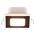 DELIGHT Trio Nimbus 653410132 oczko lampa wpuszczana downlight 1x5W LED 3000K 450lm IP44 czarne 13518839 4017807574456