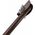 AWTools AWTOOLS PODPORA GARAŻOWA MALOWANA 25x200mm DUŻA BRĄZOWA 13526244 5903678620721