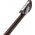AWTools AWTOOLS PODPORA GARAŻOWA MALOWANA 25x500mm DUŻA BRĄZOWA 13526247 5903678620752