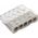 Simet Szybkozłączka wciskana do drutów 5x 0,2-2,5mm2 24A Simet Mini PC215S 89243000 transparentna/szara 13529242 5907813235368