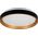 Lampa sufitowa Kanlux Kanlux Soln 37324 plafon lampa sufitowa 1x17,5W LED 4000K czarny/złoty 13530620 5905339373243