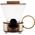 Clever Clever Dripper - Zaparzacz do kawy szklany 500ml przezroczysty brązowy 13550947 4715838469214