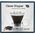Clever Clever Dripper - Zaparzacz do kawy szklany 500ml przezroczysty brązowy 13550947 4715838469214