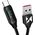 Wozinsky Kabel przewód USB-A - USB-C z wyświetlaczem LED 66W 6A 1m czarny Kabel przewód USB-A - USB-C z wyświetlaczem LED 66W 6A 1m czarny 13551512 5907769308413