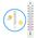 Triton TERMOMETR PLASTIKOWY ZEWNĘTRZNY/WEWNĘTRZNY 40cm 13556631 5901733000372