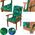 Hobbygarden PODUSZKA BENITA 3D NIEBIESKIE LIŚCIE 13558517 5902414550186