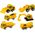 LeanToys Auto Pojazdy Budowlane Resorak Różne Rodzaje 13655748 5905323215030