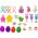LeanToys Zestaw Zabawek Wielkanocnych Fidget Toys Antystresowe 24 Elementów 13655755 5905323216778