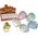 LeanToys Wykluwające się Magiczne Jajko Dinozaura Rosnące 4 cm Białe 13655823 5905515353649