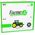LeanToys Traktor Ciągnik Resorak Metalowy z Napędem 13655826 5905515359689