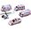 LeanToys Zestaw Autek Resoraki Pojazdy Straż Pożarna Ambulans 13655829 5905515353212