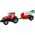 LeanToys Ciągnik Rolniczy Z Opryskiwaczem Czerwony 13655843 5905515353014