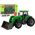 LeanToys Pojazd Rolniczy Traktor Spychacz Zielony Mały 13655860 5905515352840