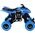 LeanToys Pojazd Terenowy Pchacz Quad XC Gumowe Koła Niebieski 13655905 5905679078037