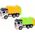 LeanToys Auto Śmieciarka Ciężarówka Przyczepa 2 Kolory 13655907 5905679078303
