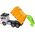 LeanToys Auto Śmieciarka Ciężarówka Przyczepa 2 Kolory 13655907 5905679078303