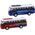 LeanToys Kampery Autobusy Z Napędem Frykcyjnym 1:87 4 Sztuki 13655916 5905679078570