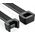 Montis Opaski zaciskowe Montis czarne 4,8x160mm MT141 /100szt 13672192 5901811407321