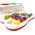 LeanToys Edukacyjne Cymbałki Dla Malucha Młoteczek Kolorowe Piłeczki 13674497 5905214977023