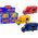 LeanToys Auto Pojazd Ratunkowy Policja Straż Pożarna Napęd Frykcyjny 3 Modele 13674590 5905323214972
