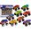 LeanToys Zestaw Pojazdów Auta Monster Truck Różne Kolory 9 szt. 13674591 5905323215078
