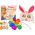 LeanToys Zestaw Jajek Wielkanocnych Fidget Toys Torebka Królik 13674626 5905323216730