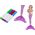 LeanToys Zestaw DIY Syrena Fioletowa Skarby Wykopaliska 13674635 5905323216907