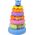 LeanToys Piramidka Edukacyjna Kolorowe Obręcze 13674638 5905323217201