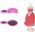 LeanToys Lalka z Ubrankami Garderobą Pokój Meble Szafa Łóżko Akcesoria 13674662 5905323219960