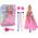 LeanToys Lalka Różowa Lucy Księżniczka Akcesoria Do Włosów 13674701 5905515352369