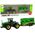 LeanToys Traktor z Przyczepą Zielony 13674726 5905515352901