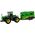 LeanToys Traktor z Przyczepą Zielony 13674726 5905515352901