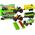 LeanToys Zestaw Maszyn Rolniczych Traktory z Przyczepami i Kombajn 13674734 5905515352970