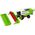 LeanToys Zestaw Maszyn Rolniczych Traktory z Przyczepami i Kombajn 13674734 5905515352970