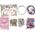 LeanToys Zestaw Do Robienia Bransoletek DIY 90 Koralików 13674750 5905515353311