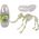 LeanToys Świecący W Ciemności Szkielet 3D Dinozaury Mamut w Jajku 13674941 5905515359825